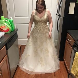 NWT David’s Bridal Wedding Dress
